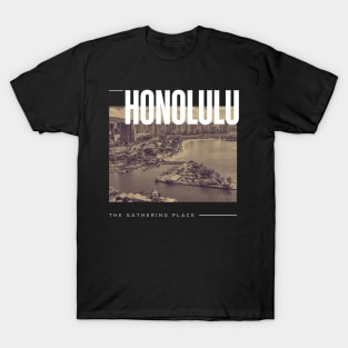 Honolulu cityscape T-Shirt